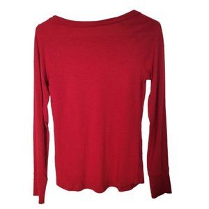 Final markdown So long sleeve shirt in red large (T10)